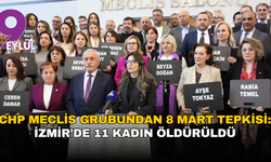 CHP Meclis Grubundan 8 Mart tepkisi: İzmir’de 11 kadın öldürüldü