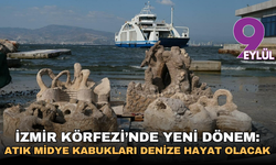 İzmir Körfezi’nde yeni dönem: Atık midye kabukları denize hayat olacak