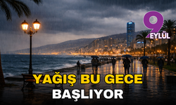 Meteoroloji uyardı: İzmir’de yağış bu gece başlıyor