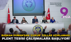 Başkan Duman’dan ‘çukur’ yollar açıklaması: Plent tesisi çalışmalara başlıyor!