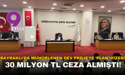 Bayraklı’da Mühürlenen dev projeye ‘plan’ vizesi: 30 milyon TL ceza almıştı!