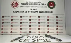 Çeşme Limanı’nda tarihi eser kaçakçılığına darbe