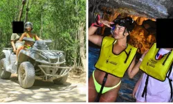 'Evden çıkamıyorum' diyerek yardım aldı, tatil yaparken yakalandı