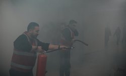 Büyükşehir'den gerçeği aratmayan afet tatbikatı