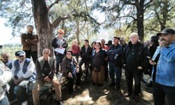 Karaburun’da Nergis Kafe tepkisi