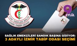 Sağlık emekçileri sandık başına gidiyor: 3 adaylı İzmir Tabip Odası seçimi