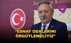 Tacettin Bayır: Esnaf odalarını örgütlemeliyiz