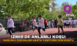 İzmir’de anlamlı koşu: Sağlıklı çocuklar hasta yaşıtları için koştu