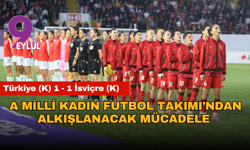 A Milli Kadın Futbol Takımı’ndan alkışlanacak mücadele