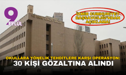 İzmir'deki eğitim kurumlarına yönelik tehditlere karşı operasyon: 30 kişi gözaltına alındı