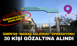 İzmir'deki eğitim kurumlarına yönelik tehditlere karşı operasyon: 30 kişi gözaltına alındı