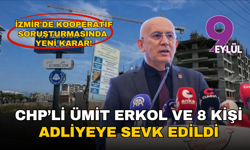 İzmir’de kooperatif soruşturmasında yeni gelişme: CHP’li Ümit Erkol ve 8 kişi adliyeye sevk edildi