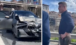 Saran'ın aracına hakem çarpmış!