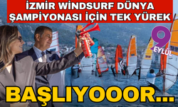 İzmir Windsurf Techno 293 Dünya Şampiyonası için tek yürek