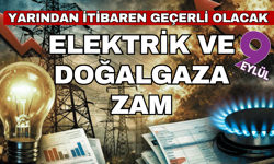 Elektrik ve doğalgaza yüzde 25 zam