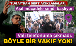 Tugay'dan Meslek Fabrikaları önünde sert açıklamalar