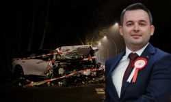 Kaymakam trafik kazası geçirdi: 1 ölü, 2 yaralı