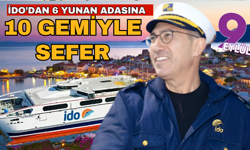 İDO'dan 6 Yunan adasına 10 gemiyle sefer
