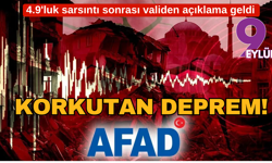 Korkutan deprem! Validen açıklama geldi