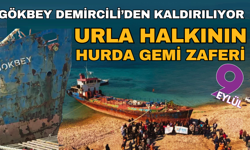 Hurda gemi Gökbey Demircili’den kaldırılıyor