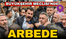 Büyükşehir Meclisi'nde kapanış arbedeyle!