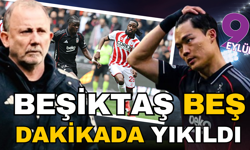 Beşiktaş, Samsun'da 5 dakikada darmadağın oldu