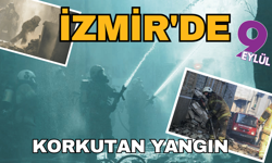 Konak’ta korkutan yangın; Faciadan dönüldü