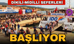 Dikili-Midilli Seferleri 1 Mayıs’ta başlıyor