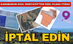 Karaburun’da özel plana itiraz üstüne itiraz