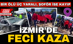 Ödemiş'te zincirleme kazada 1 can kaybı, 3 yaralı