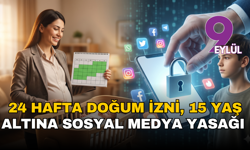 Meclis'ten tarihi karar: Kadın memura 24 hafta doğum izni, 15 yaş altına sosyal medya yasağı