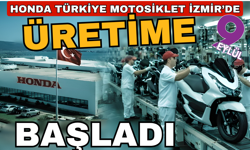HONDA Türkiye Motosiklet, Aliağa'da üretime başladı