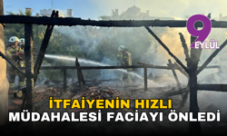 Bostanlı'da Korkutan Yangın: İtfaiyenin 5 Dakikada Müdahalesi Faciayı Önledi!