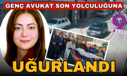 Depoya kurşun yağmuru: Genç avukat son yolculuğuna uğurlandı