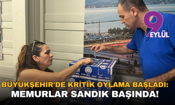 Büyükşehir’de kritik oylama başladı: Memurlar sandık başında!