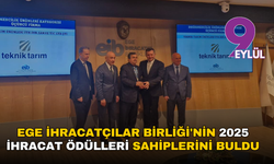 Ege İhracatçılar Birliği'nin 2025 ihracat ödülleri sahiplerini buldu