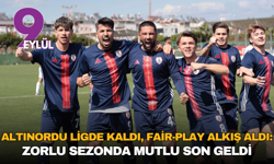 Altınordu ligde kaldı, fair-play alkış aldı: Zorlu sezonda mutlu son geldi
