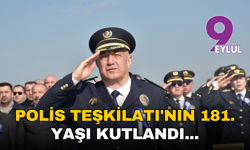 İzmir'de Türk Polis Teşkilatı'nın 181. yaşına özel kortejli kutlama