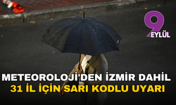 Meteoroloji'den 31 il için sarı kodlu uyarı: Fırtına ve sağanak yağış etkili olacak