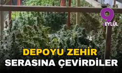 Kınık'ta narkotik baskını: Depoyu zehir serasına çevirdiler