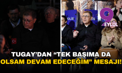 Meslek Fabrikası nöbetinde Tugay: 'Gerekirse tek başıma da devam edeceğim'