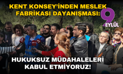 Kent Konsey’inden Meslek Fabrikası dayanışması: Hukuksuz müdahaleleri kabul etmiyoruz!
