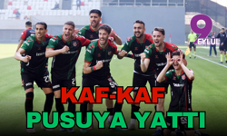 Kaf-Kaf pusuya yattı