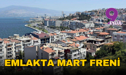 İzmir'de konuta mart freni