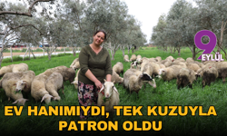 Ev hanımıydı, tek kuzuyla çiftlik patronu oldu