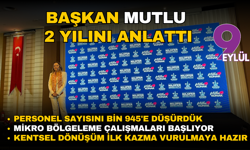Başkan Mutlu 2 yılını anlattı: Kentsel dönüşümde ilk kazma vurulmaya hazır!
