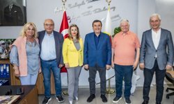 Abdül Batur'dan İGC'ye ziyaret: Çalışmalarınızı takip ediyor ve destekliyorum