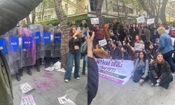 İlayda için yürümek isteyen kadınlara müdahale