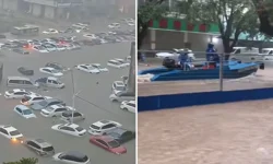 Ülke felaketi yaşıyor. Kent sular altında