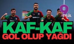 Kaf-Kaf gol olup yağıyor